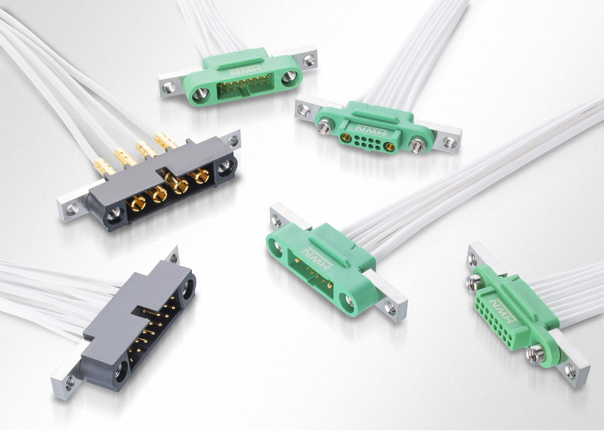 HARWIN PRESENTA OPCIONES DE MONTAJE EN EL PANEL TRASERO DESTINADAS A SUS PRINCIPALES PRODUCTOS CONECTORES PARA CABLES DE ALTA FIABILIDAD